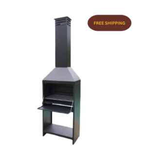 Free-Standing-Braai-0.8m-Mild-Steel-Slimline-Barbecue.