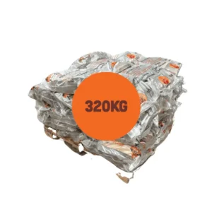 LET'S BRAAI 320KG African Hardwood Firewood Braaiwood Bulk Pallet