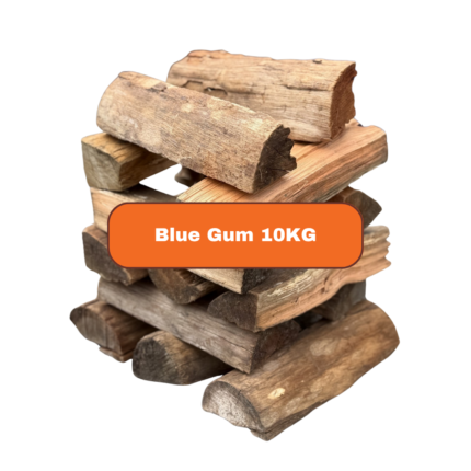 LET'S BRAAI 10kg Blue Gum Firewood Braaiwood South African Hardwood