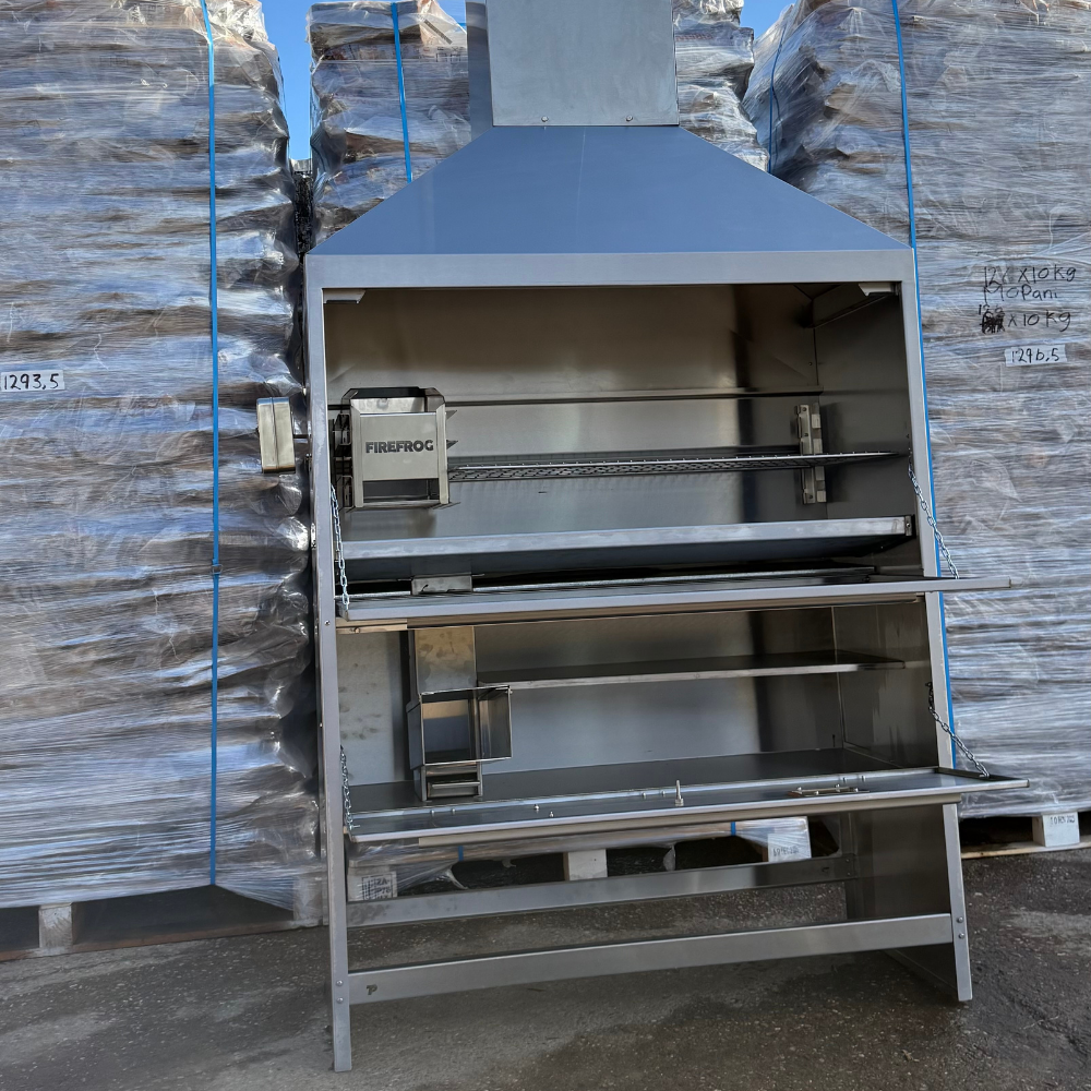 FREESTANDING BRAAI ROCKET STOVE