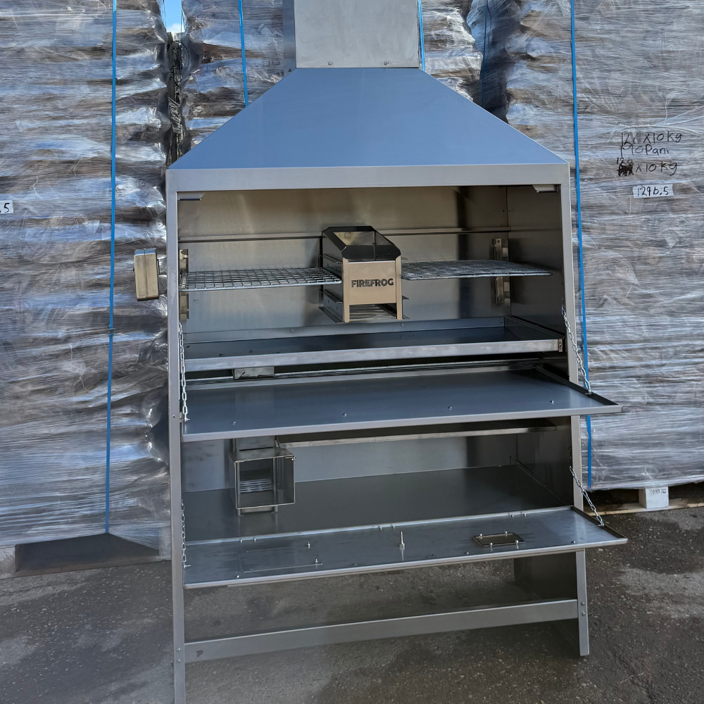 FREESTANDING BRAAI ROCKET STOVE