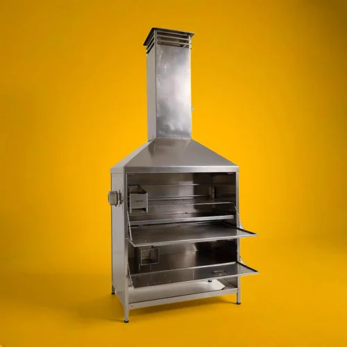 1200mm-Freestanding-Braai-with-Rocket-Stove-Stainless-Steel 1200 mm stainless-steel freestanding braai with rocket stove